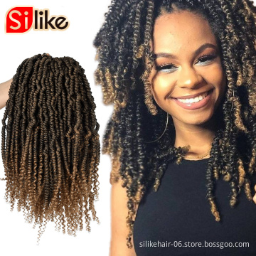 pre twisted hair kinky twist crochet braids Hair Extension Passion Twist Long Bohemian Hair 12"18inch Water Wave Crochet Braids